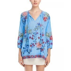 JOHNNY WAS Zadonia Blouse, NEW, Size XXL, Boho Chic